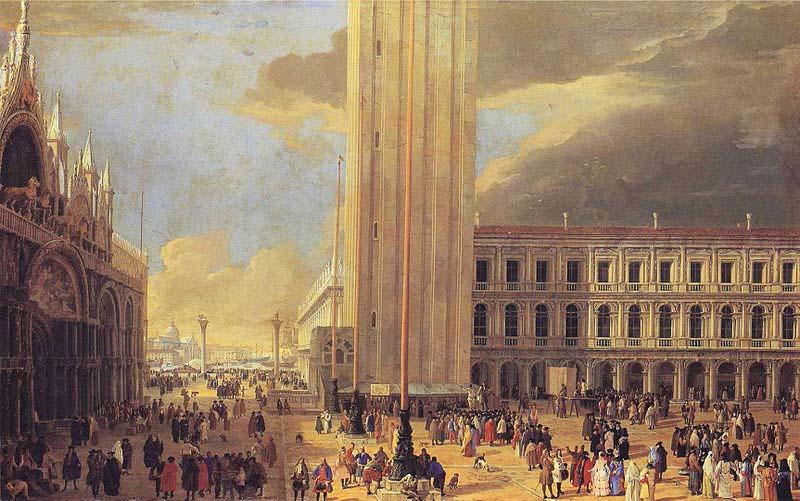 unknow artist St. Mark's Square with Charlatans France oil painting art